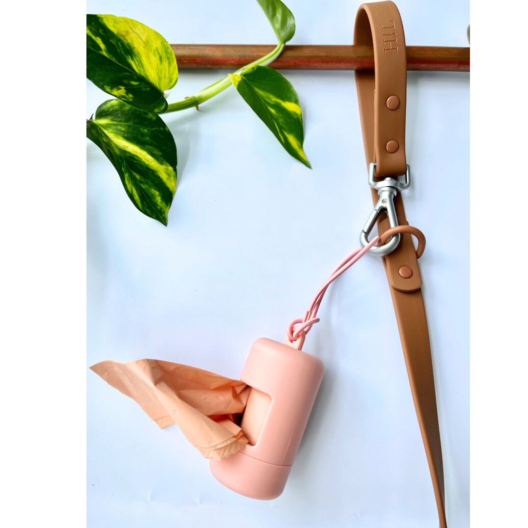 Pink Poop Bag Holder
