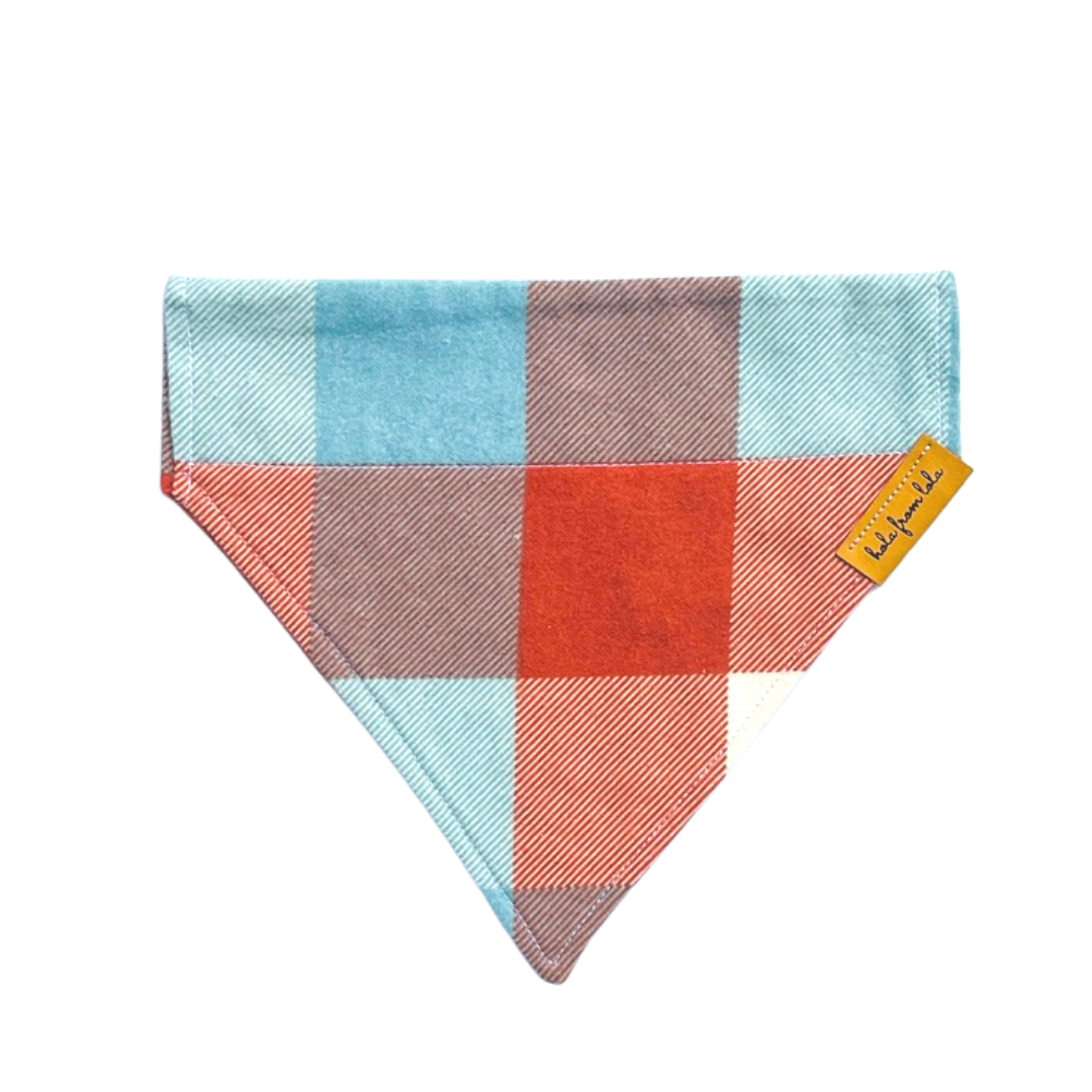 Orange and Blue Flannel