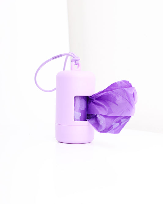 Lavender Poop Bag Holder
